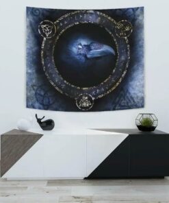 Celtic Tapestry Celtic Raven for Wall Décor