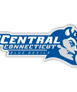 Central Connecticut Bluedevils Full Color Vinyl Decal For Car Door Windows Gifts For Football Fans