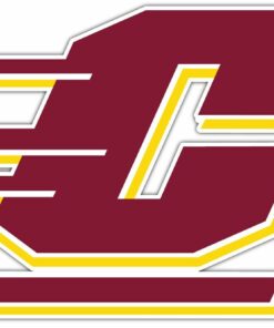 Central Michigan Chippewas NCAA Car Logo Vinyl Decals Sticker For Car Truck Door And Window Laptop Gifts For Fans