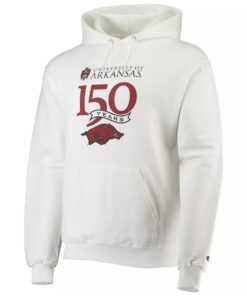 Champion Arkansas Razorbacks 150Th Anniversary Pullover Hoodie, Hogs Shirt Gifts For Razorbacks Fans, Arkansas Razorbacks Hoodie