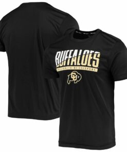 Champion Black Colorado Buffaloes Wordmark Slash T-Shirt, CU Buffs Sweatshirt, Shirt, Hoodie Gifts for NCAA Fans