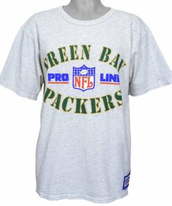 Champion Green Bay Packers, Pro Line T-Shirt 1990s Vintage Style Hoodie Sweatshirt Reprinted Full Size Gifts for Fans