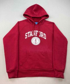 Champion Stanford University Hoodie Sweatshirt Cardinal, Stanford Cardinal Sports Fan Sweatshirt, Hoodie, Shirt Full Size, Gifts for Fans