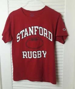 Champion Stanford University Rugby Short Sleeve T-Shirt Cardinal, Stanford Sweatshirt, Hoodie, Shirt Gifts for NCAA Fans