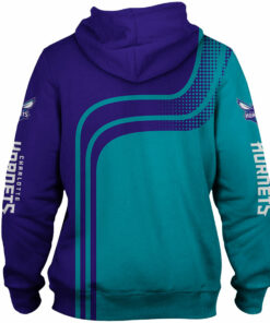 Charlotte Hornets Hoodies 3D Long Sleeve Gifts for Fans