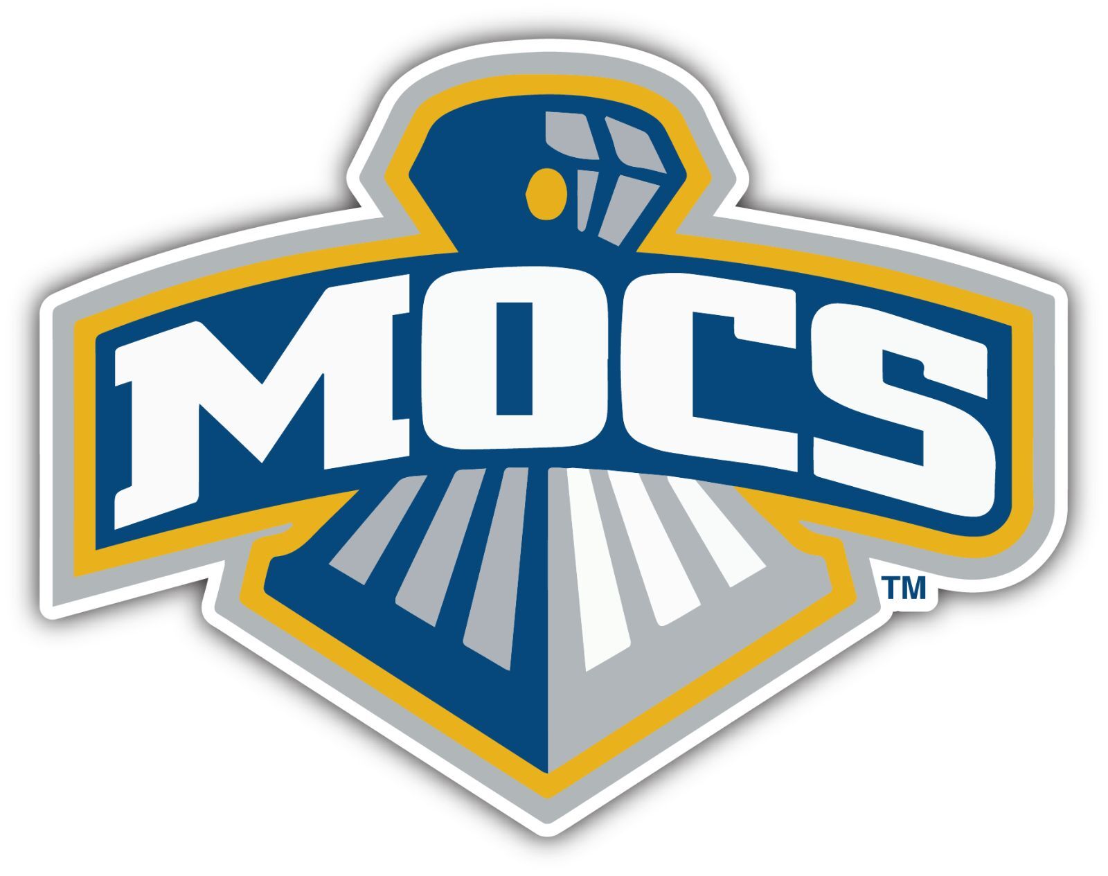 Chattanooga Mocs NCAA Logo Vinyl Decals Sticker For Car Truck Door And Window Laptop Gifts For Fans
