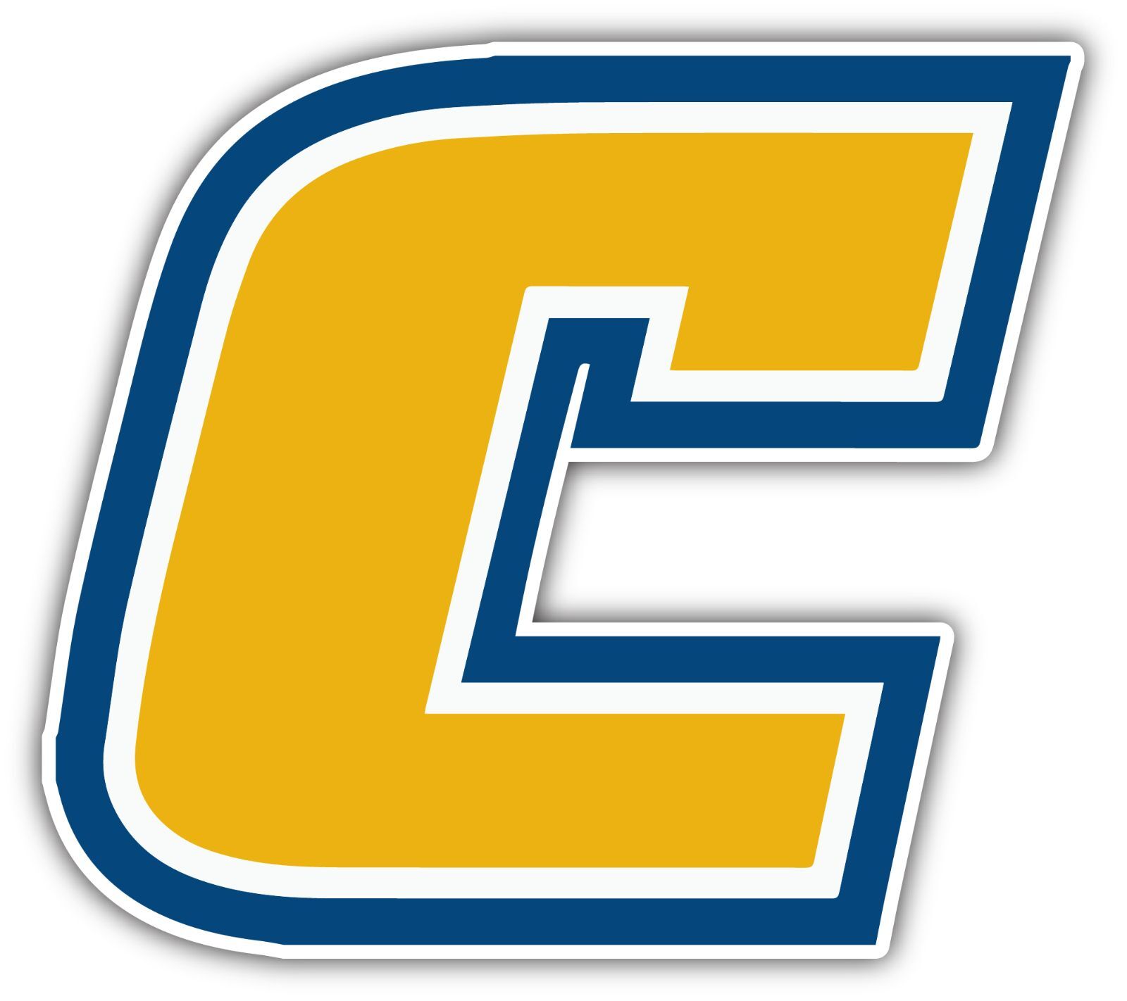Chattanooga Mocs NCAA Vinyl Logo Vinyl Decals Sticker For Car Truck Door And Window Laptop Gifts For Fans