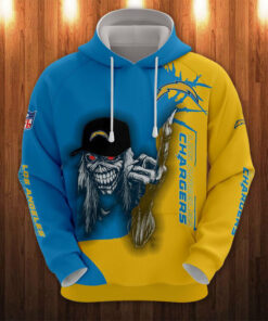 Chicago Bears Skull Hoodies Custom Name & Number Gifts for Fans