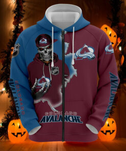 Chicago Blackhawks Skull Hoodies Gifts for Fans
