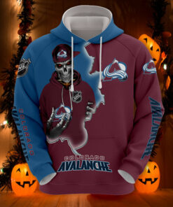 Chicago Blackhawks Skull Hoodies Gifts for Fans