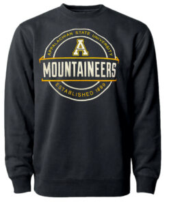 Ci Sport App State Mountaineers Est. 1899 Circle Crew, App State Shirts for Appalachian State Mountaineers Football Team Lovers