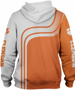 Clemson Tigers Hoodies 3D Pullover and Zip Up Hoodies Gifts for Fans