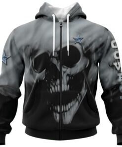 Cleveland Browns Skull Hoodies Custom Name & Number Gifts for Fans