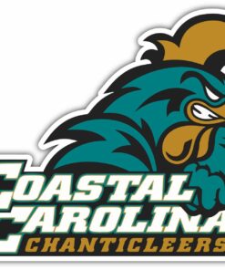 Coastal Carolina Chanticleers NCAA Vinyl Logo Vinyl Decals Sticker For Car Truck Door And Window Laptop Gifts For Fans