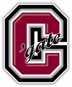 Colgate Raiders NCAA Vinyl Logo Vinyl Decals Sticker For Car Truck Door And Window Laptop Gift For Fans