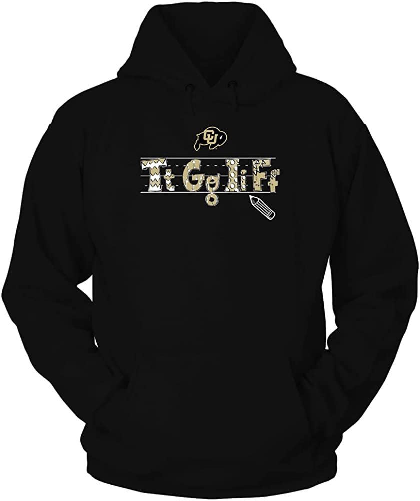 Colorado Buffaloes College Team Logo Graphic T-Shirt, CU Buffs Sweatshirt, Shirt, Hoodie Gifts for NCAA Fans
