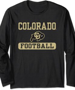 Colorado Buffaloes Football officially Licensed Long Sleeve T-Shirt, CU Buffs Sweatshirt, Shirt, Hoodie Gifts for NCAA Fans