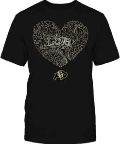 Colorado Buffaloes Love Tree Heart Galaxy Gift T-Shirt, CU Buffs Sweatshirt, Shirt, Hoodie Gifts for NCAA Fans