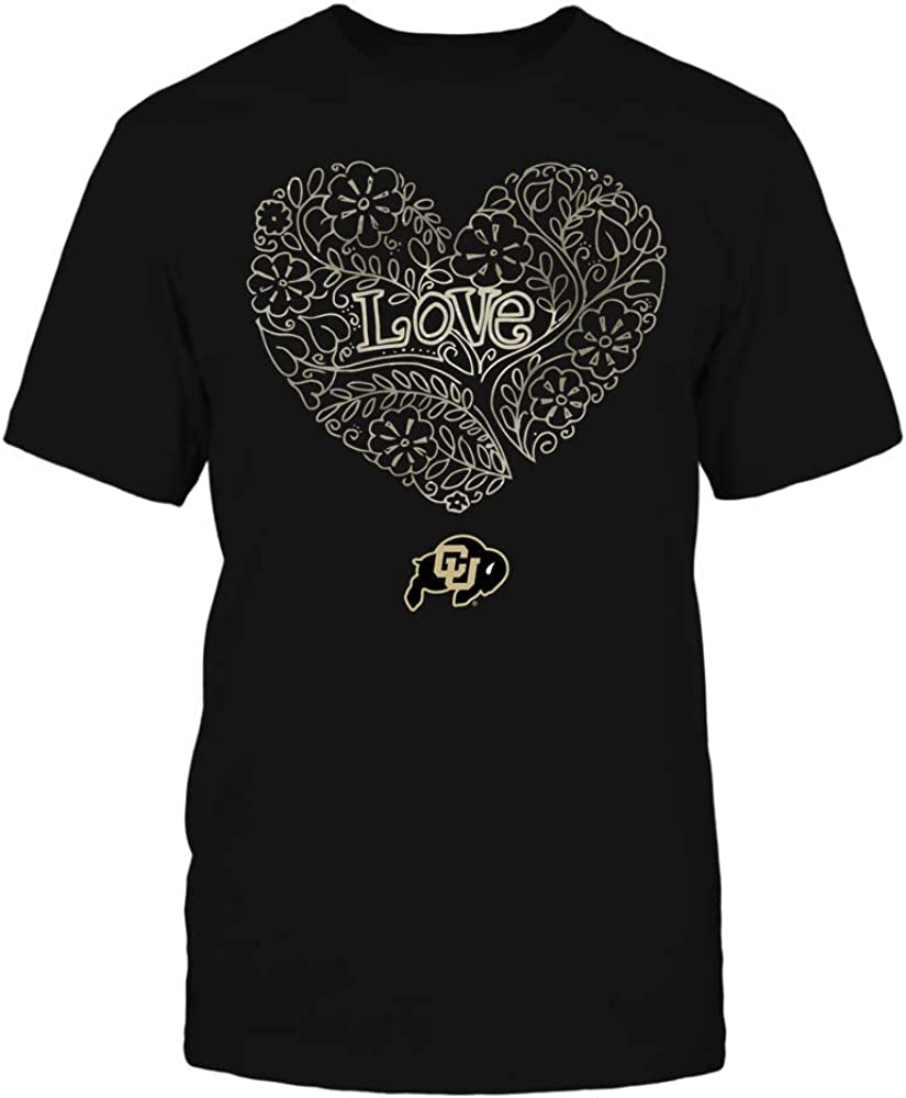 Colorado Buffaloes Love Tree Heart Galaxy Gift T-Shirt, CU Buffs Sweatshirt, Shirt, Hoodie Gifts for NCAA Fans