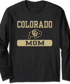 Colorado Buffaloes Mom officially Licensed Long Sleeve T-Shirt, CU Buffs Sweatshirt, Shirt, Hoodie Gifts for NCAA Fans