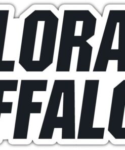 Colorado Buffaloes NCAA Logo Vinyl Decals Sticker For Car Truck Door And Window Laptop Gifts For Fan