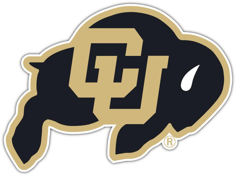 Colorado Buffaloes NCAA Logo Vinyl Decals Sticker For Car Truck Door And Window Laptop Gifts For Fans