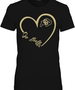 Colorado Buffaloes Shirt - Heart 3/4, Colorado Buffaloes Football Sweatshirt, CU Buffs Sweatshirt, Shirt, Hoodie Gifts for Fans