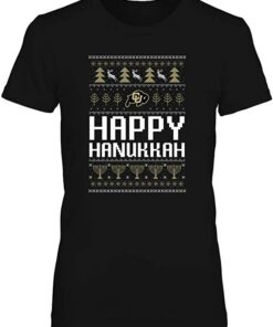 Colorado Buffaloes T-Shirt - Hanukkah Happy Hanukkah Sweater Team, CU Buffs Sweatshirt, Shirt, Hoodie Gifts for NCAA Fans