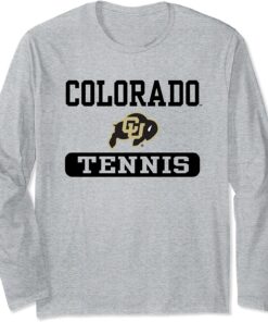 Colorado Buffaloes Tennis Logo officially Licensed Long Sleeve T-Shirt, CU Buffs Sweatshirt, Shirt, Hoodie Gifts for NCAA Fans