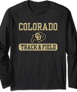 Colorado Buffaloes Track & Field officially Licensed Long Sleeve T-Shirt, CU Buffs Sweatshirt, Shirt, Hoodie Gifts for NCAA Fans