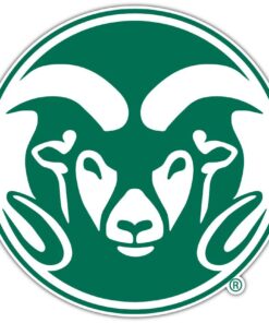 Colorado State Rams NCAA Logo Vinyl Decals Sticker For Car Truck Door And Window Laptop