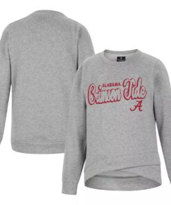 Colosseum Alabama Crimson Tide Whohoopers Bling Crossover Pullover Sweatshirt