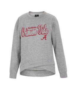 Colosseum Alabama Crimson Tide Whohoopers Bling Crossover Pullover Sweatshirt