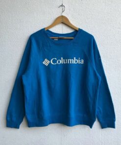 Columbia Big Logo T-Shirt Sweatshirt Pullover Hoodie Reprinted Full Color Full Size
