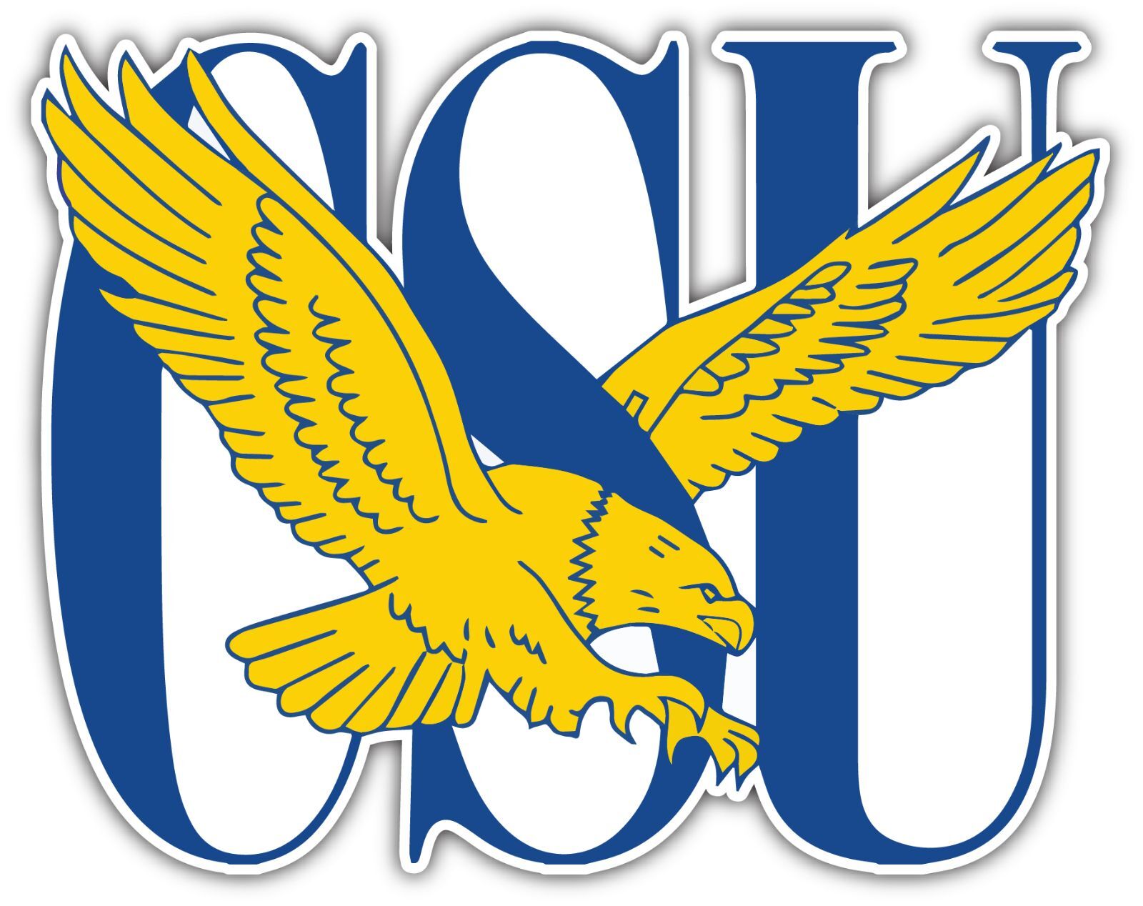 Coppin State Eagles NCAA Vinyl Logo Vinyl Decals Sticker For Car Truck Door And Window Laptop Gifts For Fans