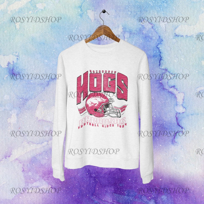 Custom Your Team Vintage Arkansas Razorback Sweatshirt, Hoodie, Shirt, Hogs Shirt Gifts For Razorbacks Fans, Arkansas Razorbacks Hoodie