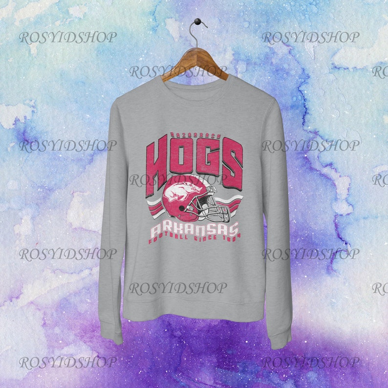 Custom Your Team Vintage Arkansas Razorback Sweatshirt, Hoodie, Shirt, Hogs Shirt Gifts For Razorbacks Fans, Arkansas Razorbacks Hoodie