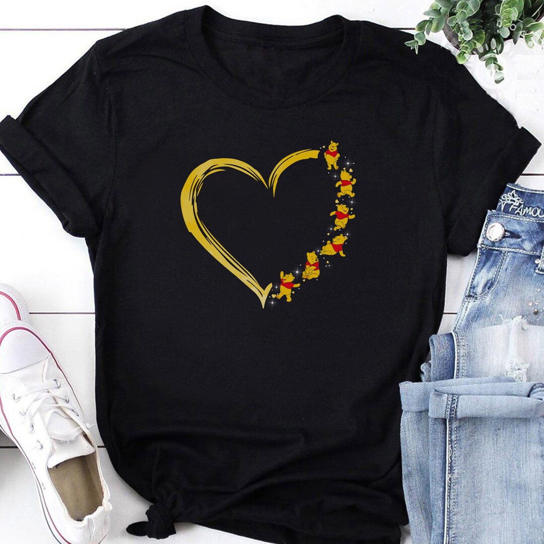 Cute Pooh Disney Tee Shirt, Winnie The Pooh Shirt, Family Trip Matching shirt, Pooh Bear Shirt, Pooh Gifts, Gift Shirt, Disney Vacation Gift For Men Women Kid Hoodie Sweatshirt Toddler Shirt