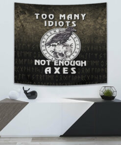 Daddy You Are As Brave As Ragnar Tapestry for Wall Décor