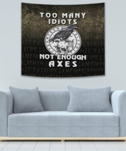 Daddy You Are As Brave As Ragnar Tapestry for Wall Décor