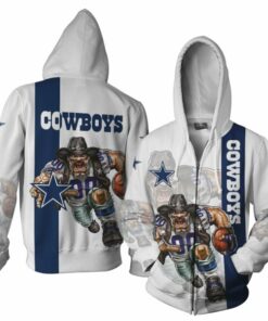 Dallas Cowboys Hoodies Mens Mascot 3D Ultra Cool Gifts for Fans