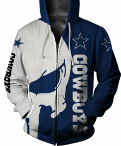 Dallas Cowboys Hoodies Mens Skull Printed Gifts for Fans