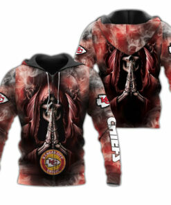 Dallas Cowboys Skull Hoodies Background Smoke Gifts for Fans