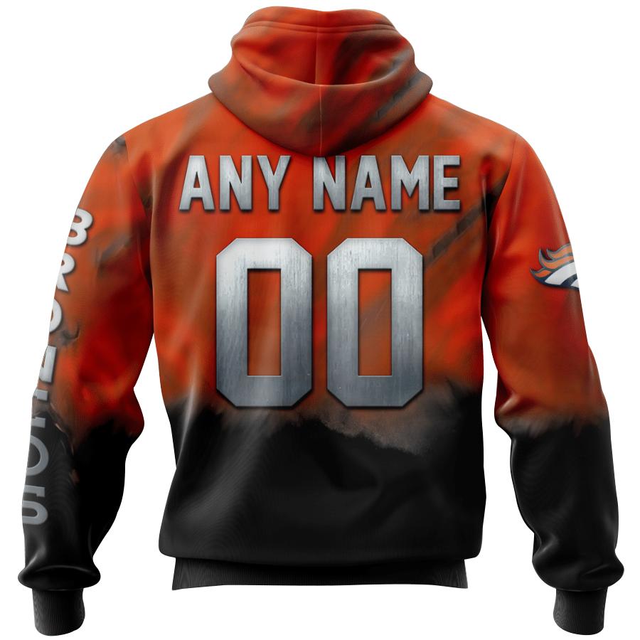 Dallas Cowboys Skull Hoodies Custom Name & Number Gifts for Fans