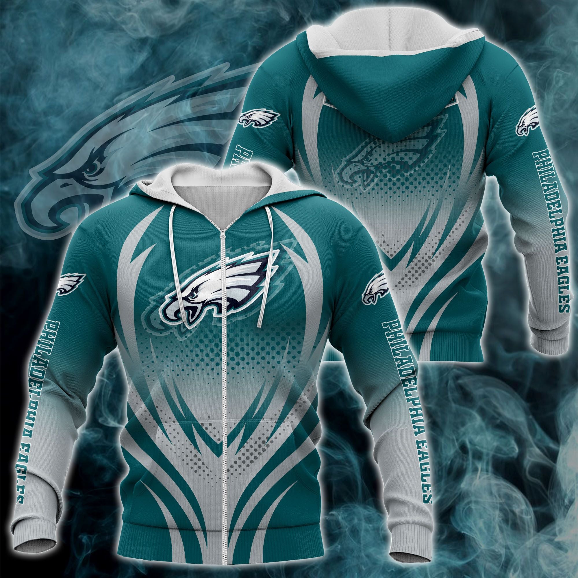 Dallas Cowboys Zipper Hoodie 3D Print Gifts for Fans