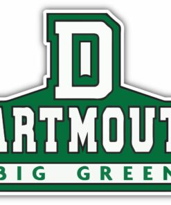 Dartmouth Big Green College NCAA Vinyl Logo Vinyl Decals Sticker For Car Truck Door And Window Laptop Gifts For Fans