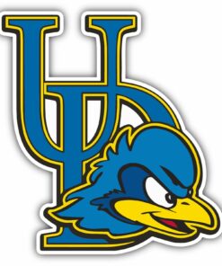 Delaware Blue Hens College NCAA Vinyl Logo Vinyl Decals Sticker For Car Truck Door And Window Laptop Gifts For Fans