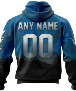 Denver Broncos Skull Hoodies Custom Name & Number Gifts for Fans