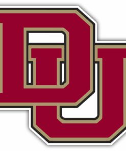 Denver Pioneers College NCAA Vinyl Logo Vinyl Decals Sticker For Car Truck Door And Window Laptop Gifts For Fans