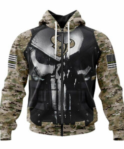 Detroit Lions Hoodie Camo Custom Name & Number Gifts for Fans